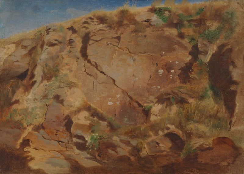 Parede de um penhasco - Arnold Böcklin