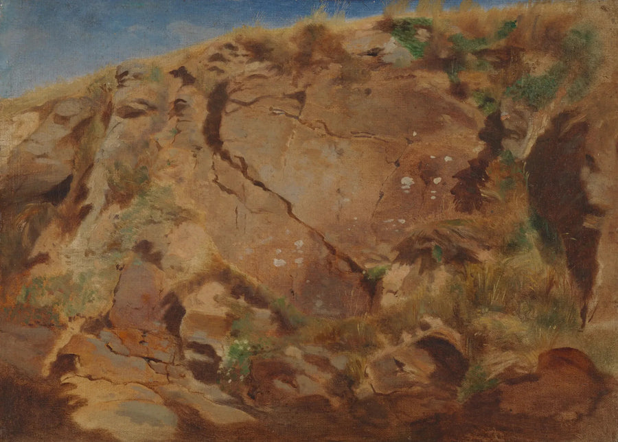 Parede de um penhasco - Arnold Böcklin