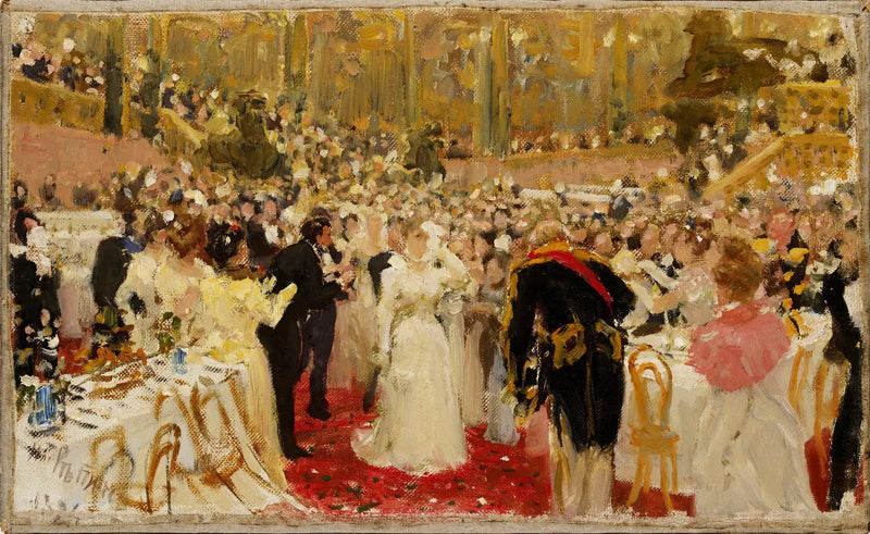 Partido para a aristocracia - Ilya Repin