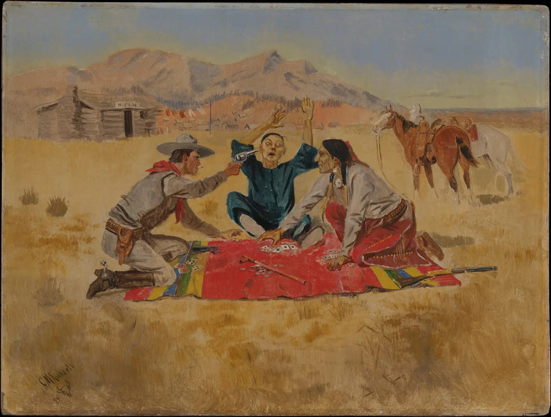 Nenhuma chance para um Chinês - Charles Marion Russell