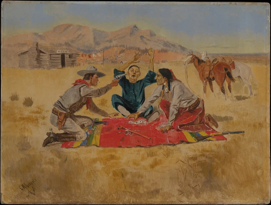 Nenhuma chance para um Chinês - Charles Marion Russell