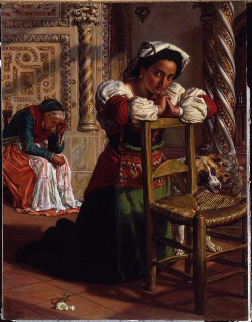 Passado e presente - William Holman Hunt