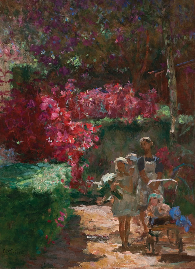 Passeio no parque - Eliseu Visconti