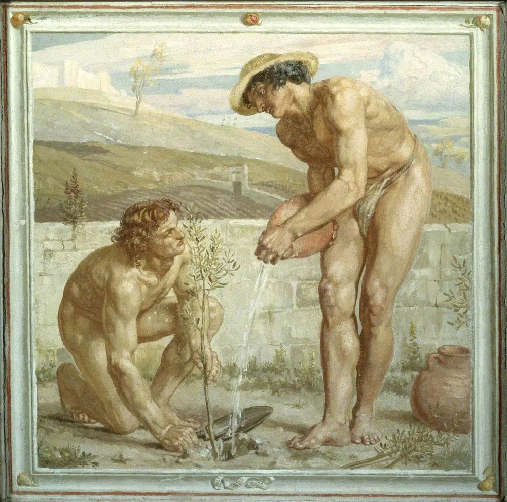 Paul et Apollos - Edward Poynter image 1 reproduction d’œuvre d’art à l’huile