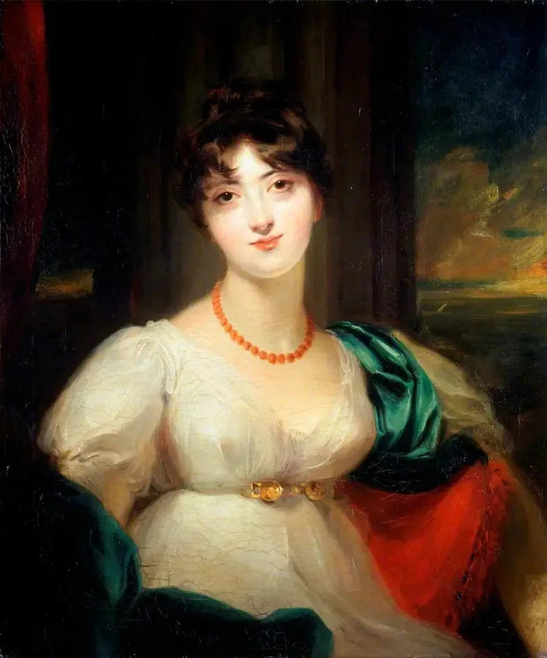 Paulina (1784–1823), primeira esposa de Sir Codrington Edmund Carrington - Thomas Lawrence