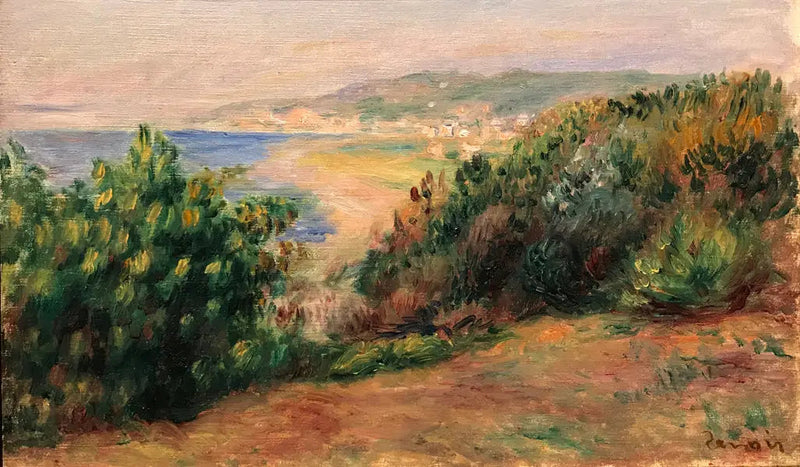 Paisagem em Cagnes - Pierre-Auguste Renoir