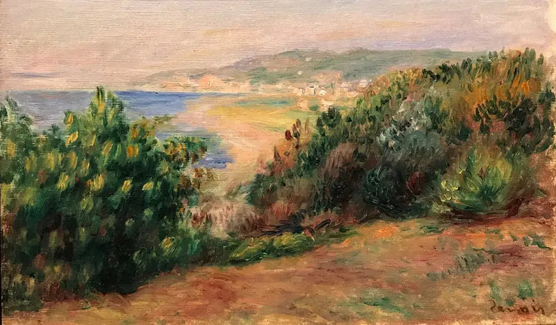 Paisagem em Cagnes - Pierre-Auguste Renoir
