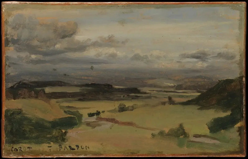 Paisagem em Civita Castellana - Jean-Baptiste Camille Corot