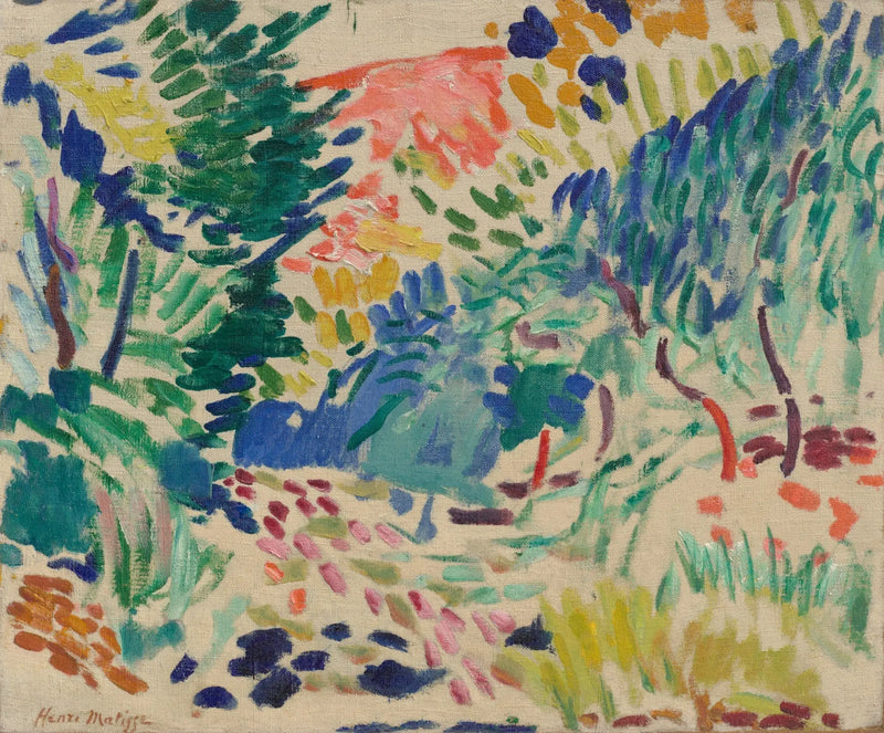 Paisagem em Collioure - Henri Matisse