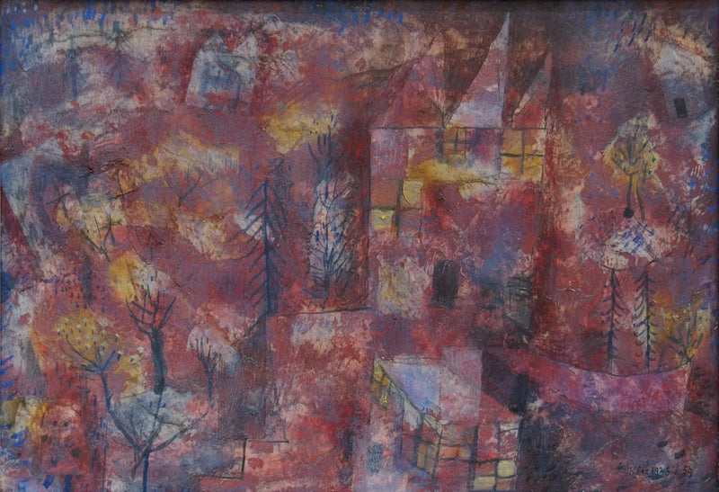 paisagem com a criança - Paul Klee