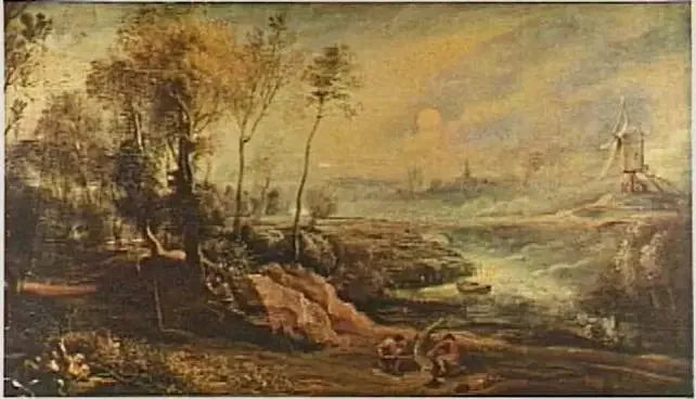 Paisagem com o Pássaro-colecionador - Peter Paul Rubens