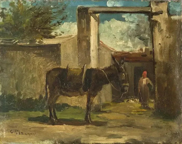 Paisagem em Montmorency - Camille Pissarro