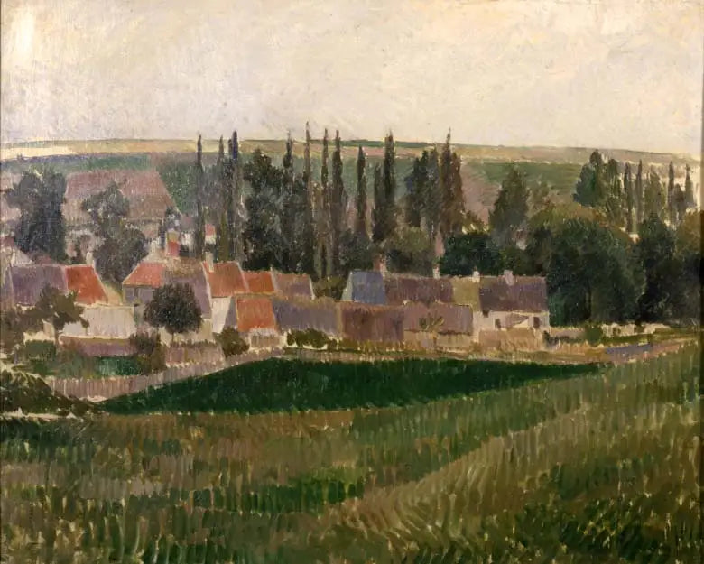 Paisagem em Osny - Camille Pissarro