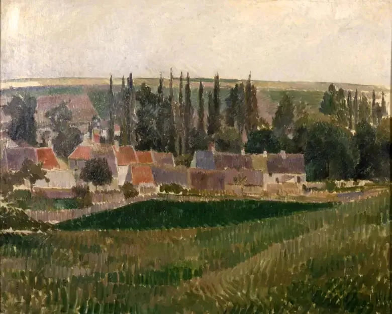 Paisagem em Osny - Camille Pissarro