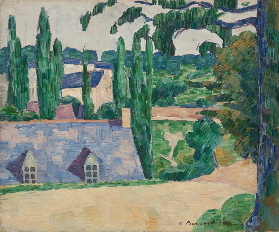 Paisagem em Pont-Aven - Émile Bernard