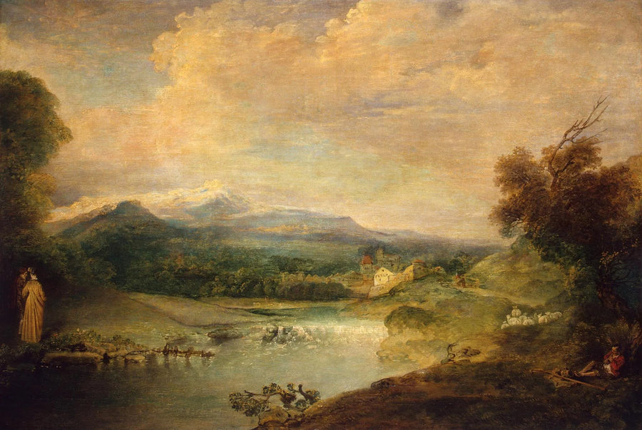 Paisagem - Antoine Watteau