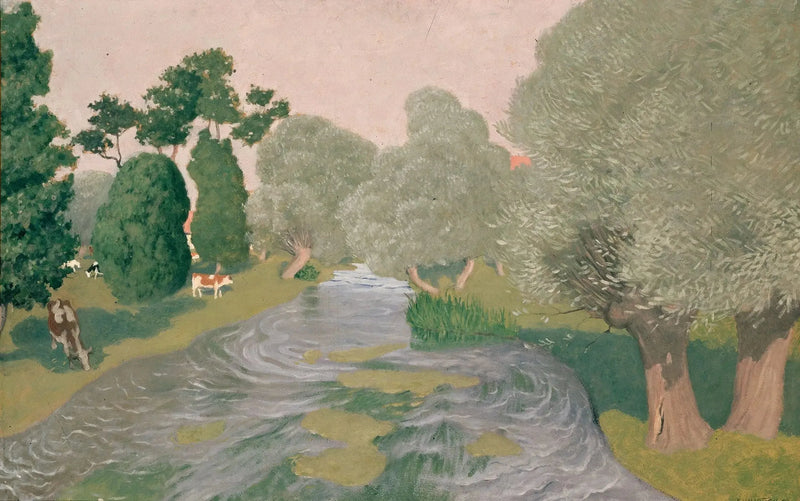 Paisagem, Arques-la-Bataille - Félix Vallotton