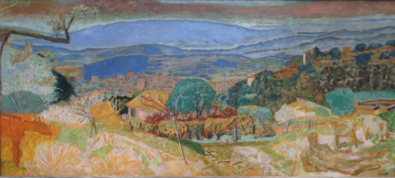 Paisagem em Cannet - Pierre Bonnard