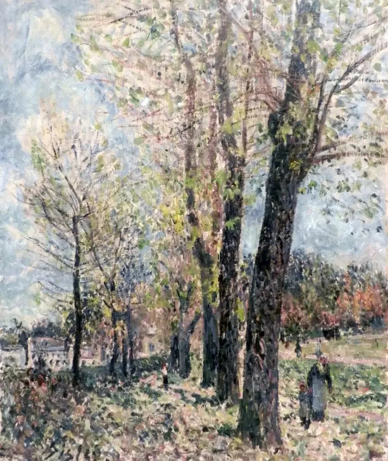 Paisagem nos arredores de Moret - Alfred Sisley