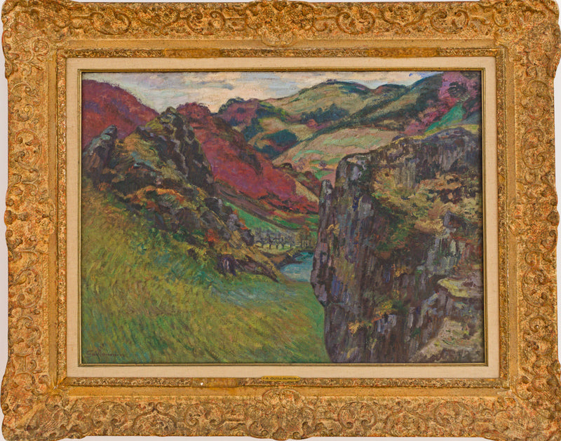 Paisagem ao redor de Saint-Julien-des-Chazes - Armand Guillaumin