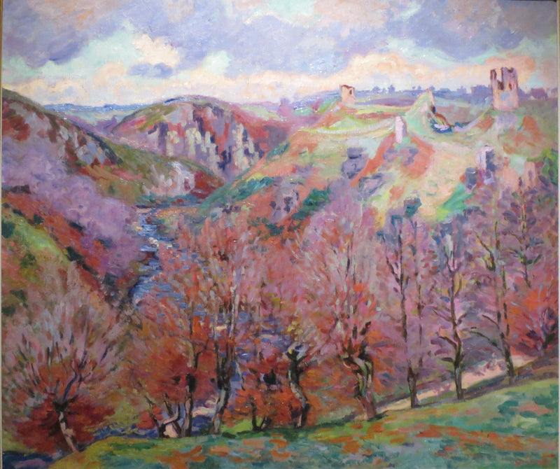 Paisagem com ruínas - Armand Guillaumin