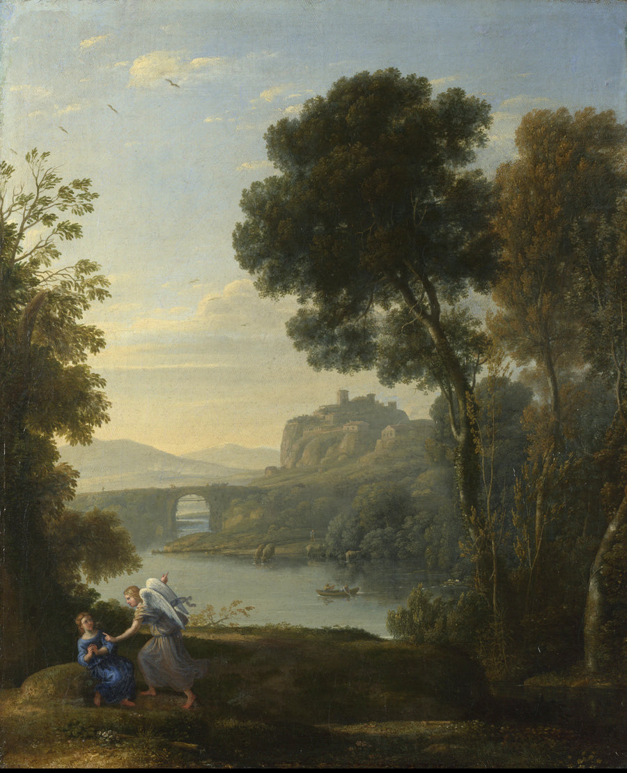 Paysage avec Agar et l'Ange - Claude Gellée