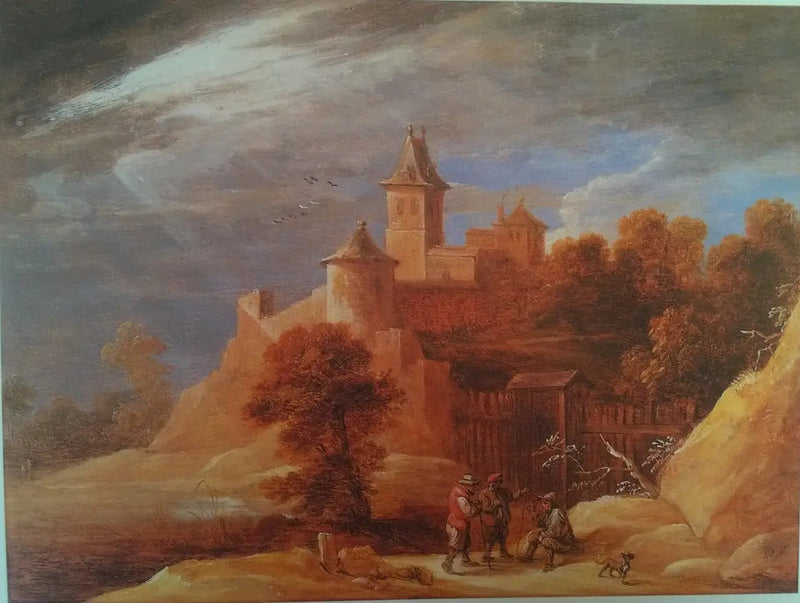 Paisagem com castelo - David Teniers Júnior