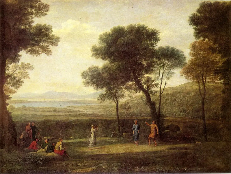 Paisagem com figuras dançantes - Claude Lorrain