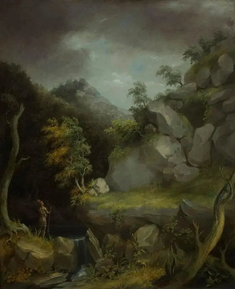 Paisagem com Índios - Thomas Cole