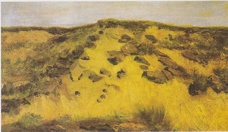 Paisagem com duna - Vincent van Gogh