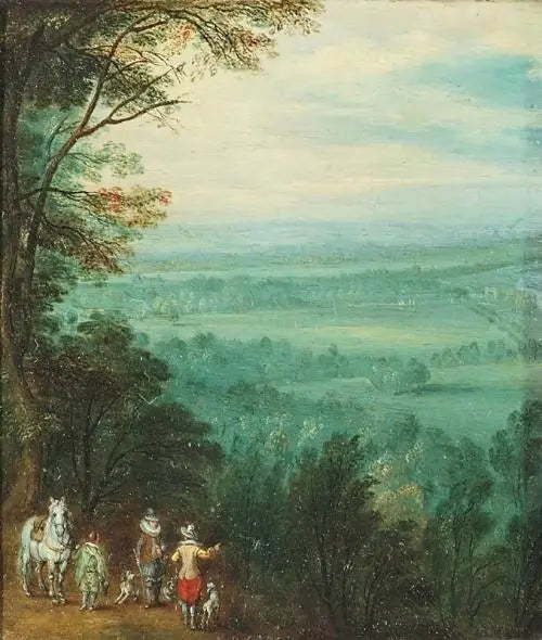 Paisagem com figuras - David Teniers, o Jovem