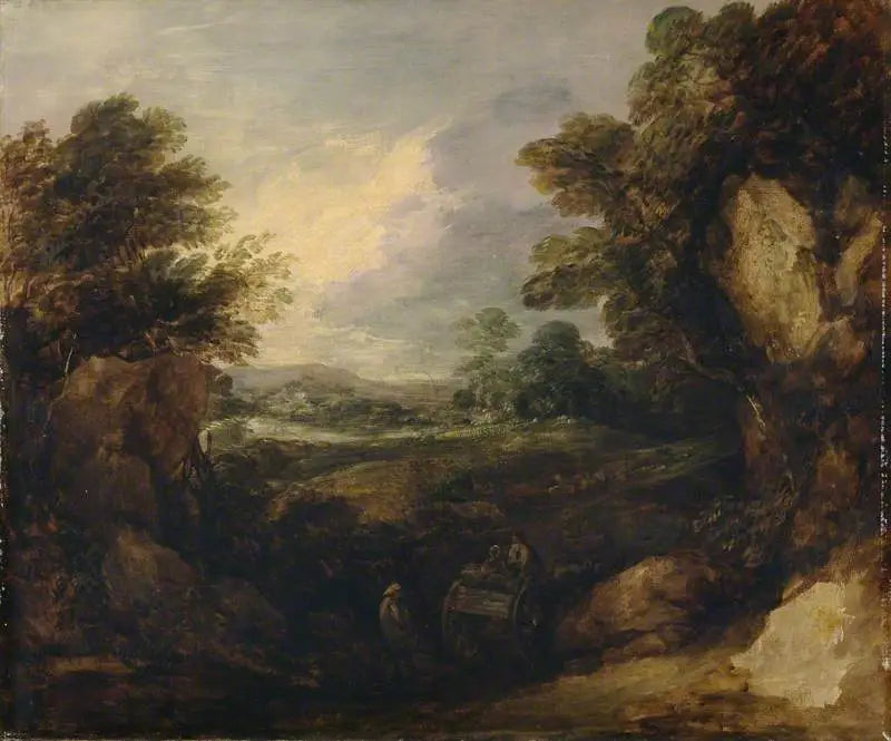 Paisagem com figuras - Thomas Gainsborough