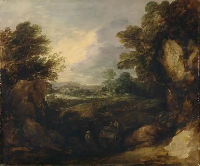 Paisagem com figuras - Thomas Gainsborough