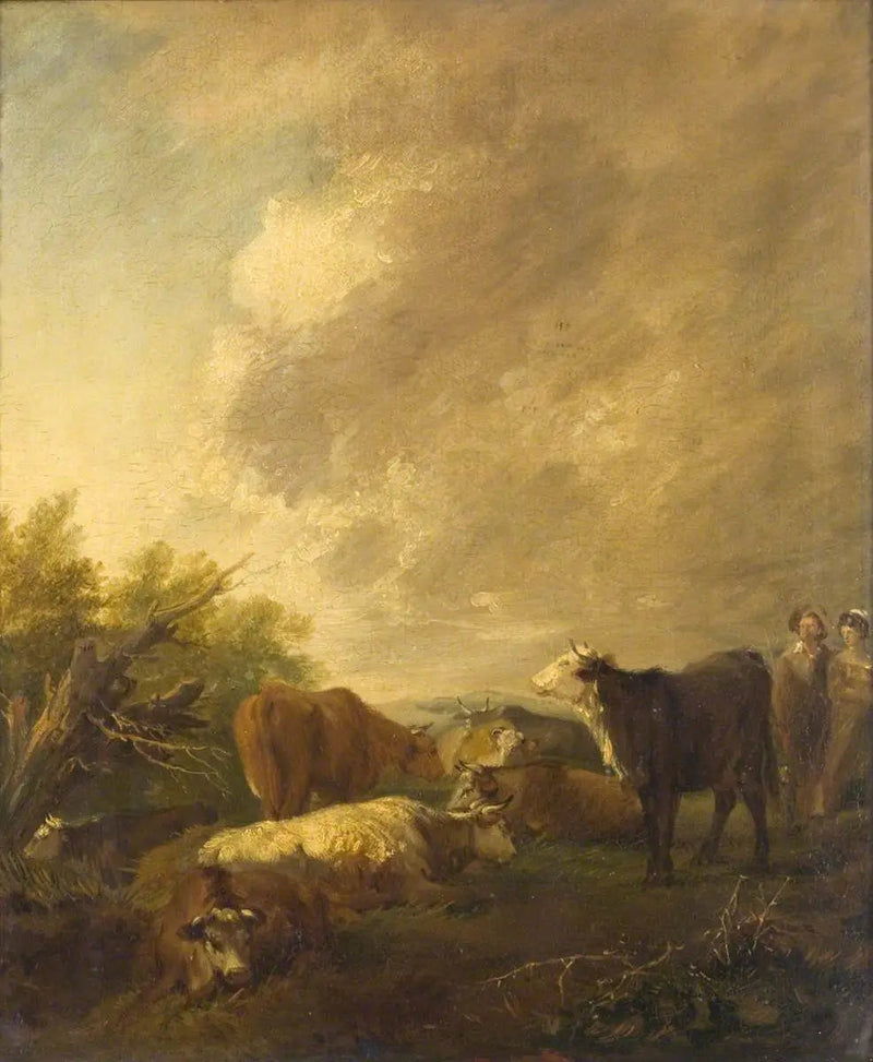 Paisagem com figuras - Thomas Gainsborough
