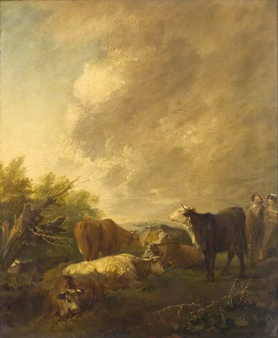 Paisagem com figuras - Thomas Gainsborough