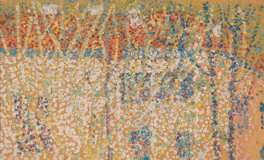 Paisagem com casa vermelha - Kazimir Malevich