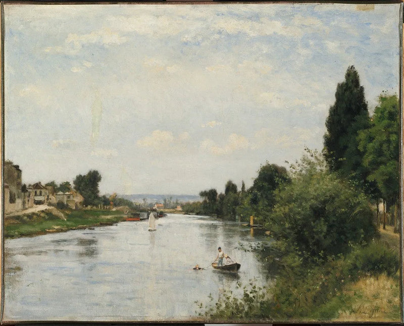 Paisagem com rio - Stanislas Lépine