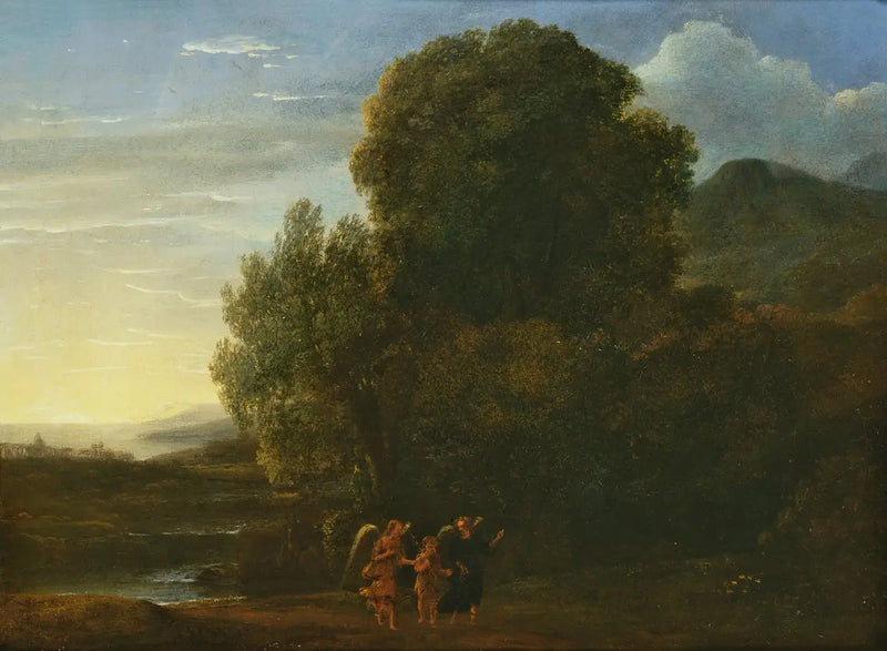 Paisagem com São João Batista - Claude Lorrain