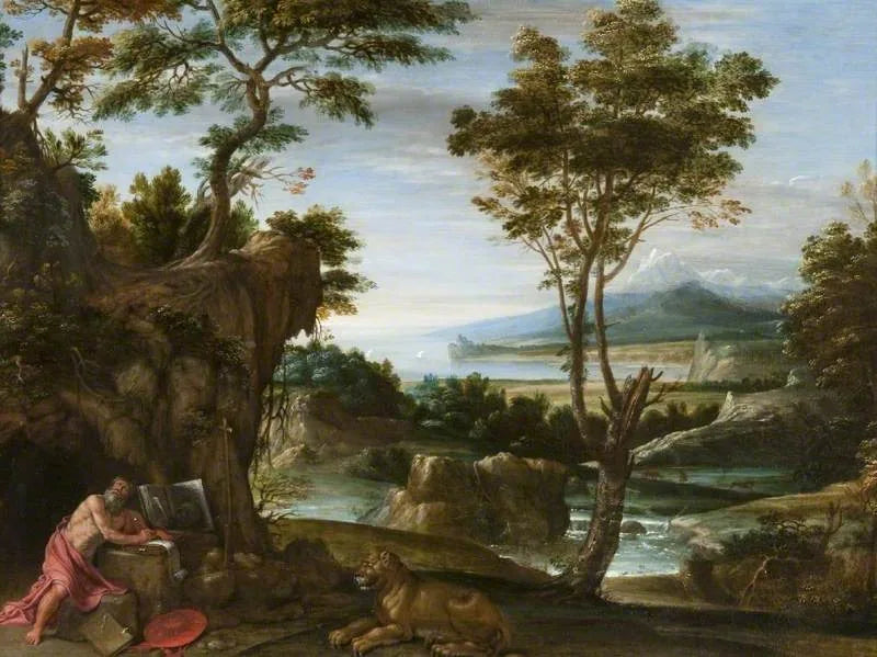 Paisagem com São Jerônimo - Domenichino