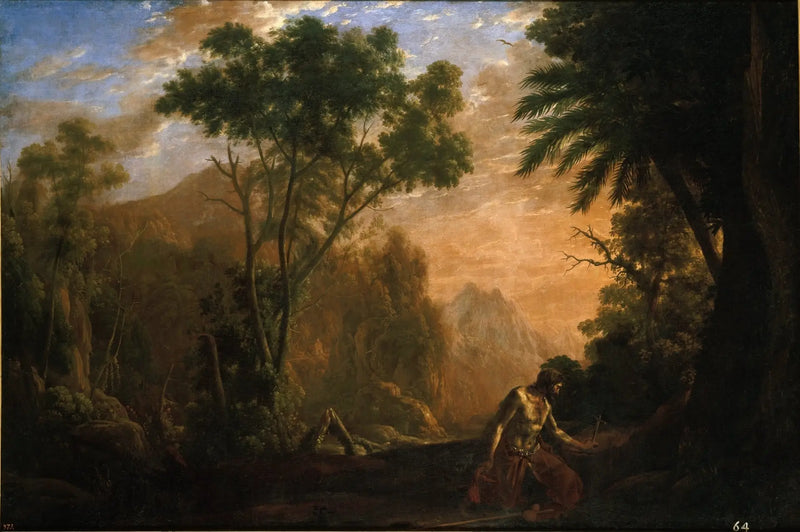 Paisagem com São Onofre - Claude Lorrain