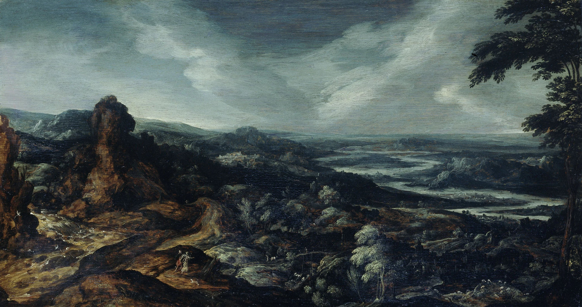 Paysage avec Tobias et l'Ange - Kerstiaen de Keuninck