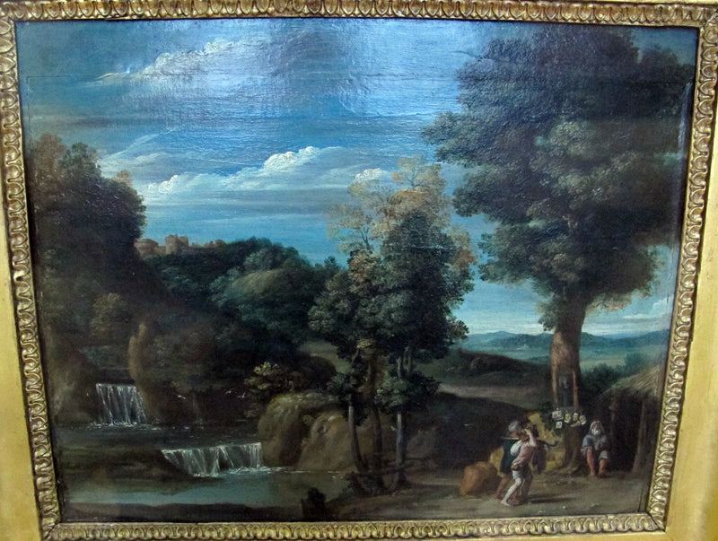 Paisagem com um eremita - Domenichino