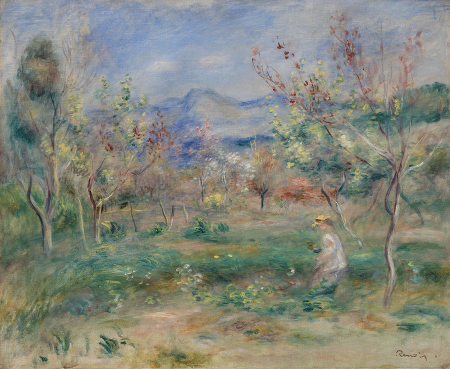 Paisagem - Pierre-Auguste Renoir