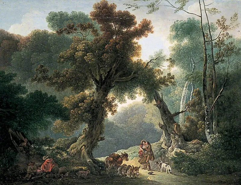 Paisagem com árvores - Thomas Gainsborough