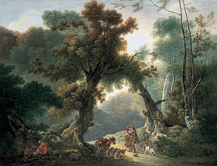 Paisagem com árvores - Thomas Gainsborough