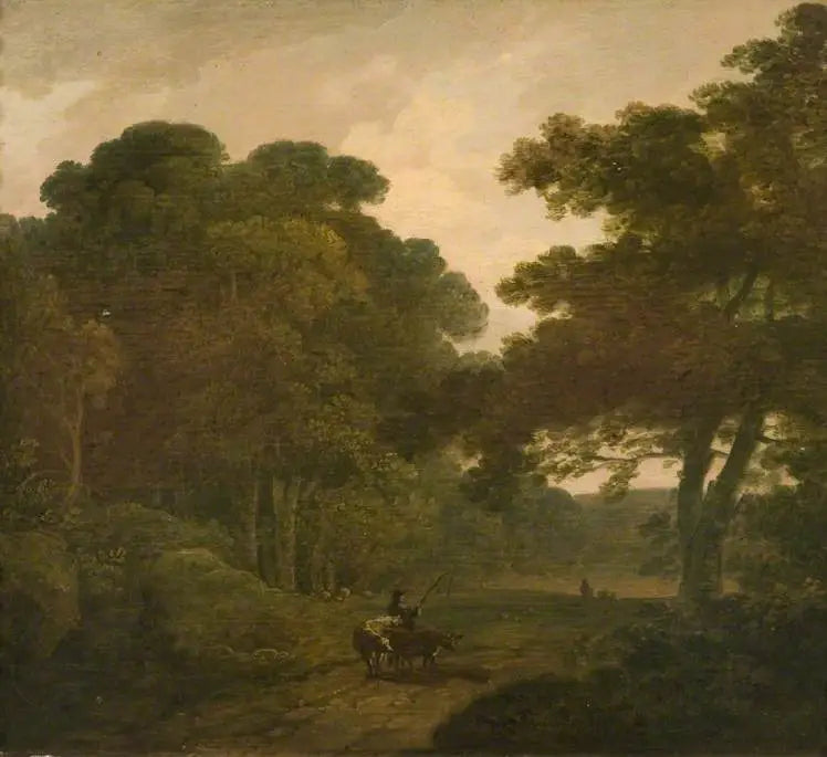 Paisagem com árvores - Thomas Gainsborough