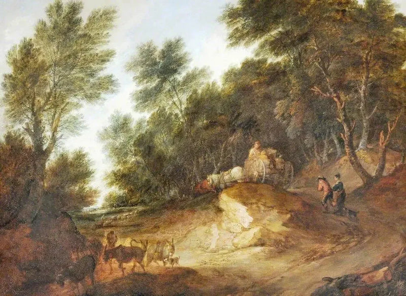 Paisagem com árvores - Thomas Gainsborough