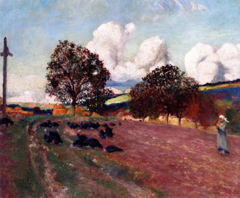 Paisagem bretã - Robert Delaunay