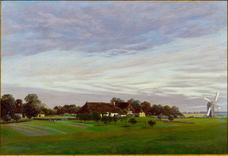 Paisagem - Caspar David Friedrich
