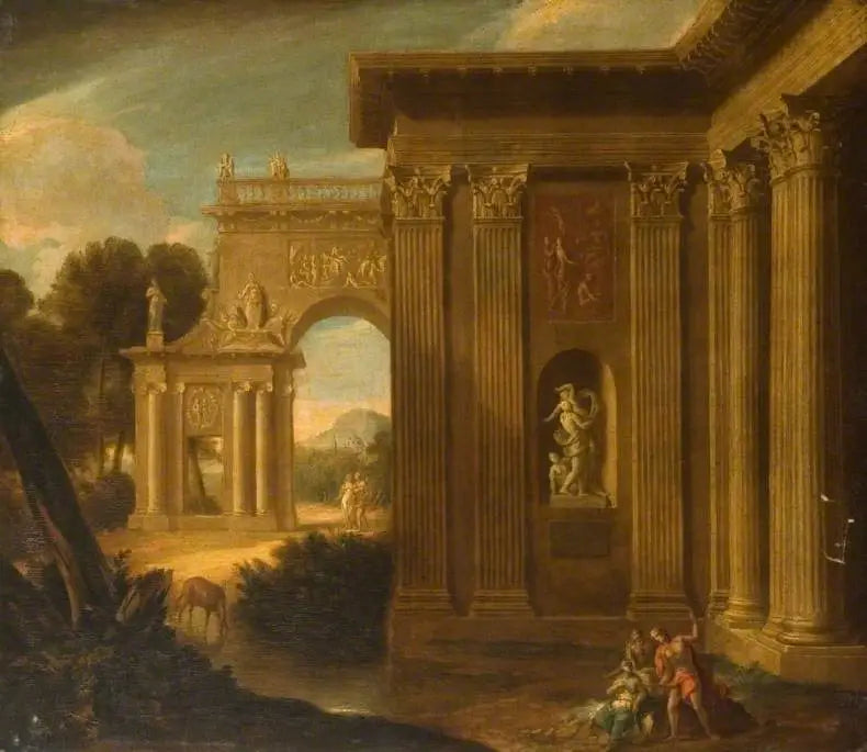 Paisagem Clássica - Giovanni Paolo Panini